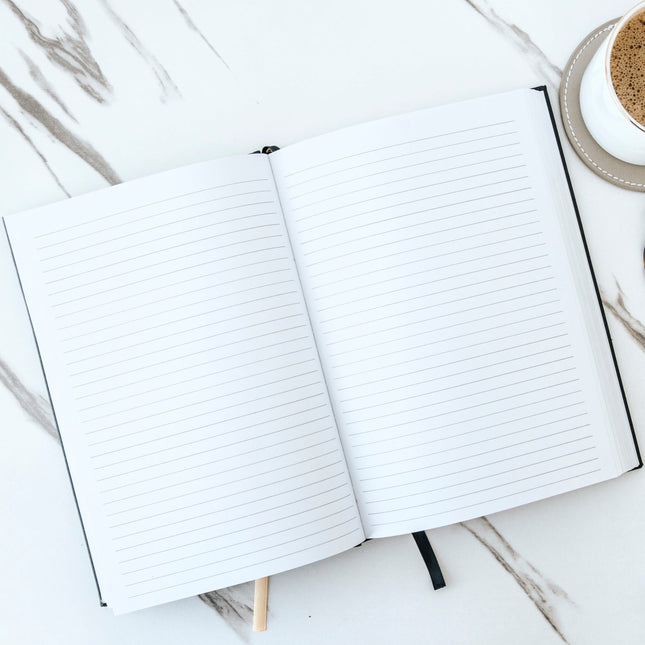 A5 dual layout productivity notebook with lined and to-do list feature