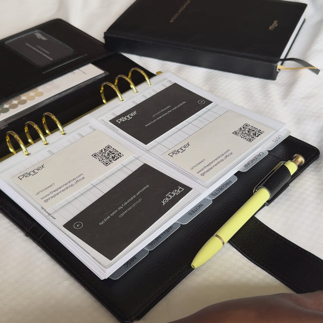 The Starter Stack | Refill Pages for Six-Ring Organizers